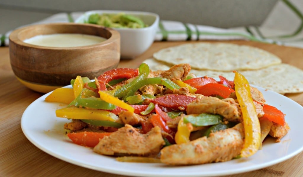 7 Deliciosos platillos con fajitas de pollo