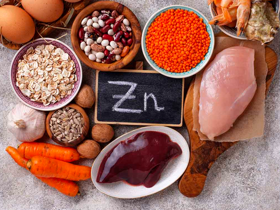 alimentos con zinc