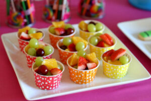 fiesta infantil menu