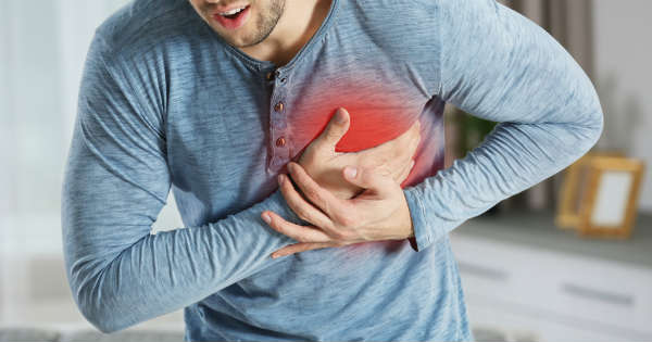 Hombre con problemas cardiacos