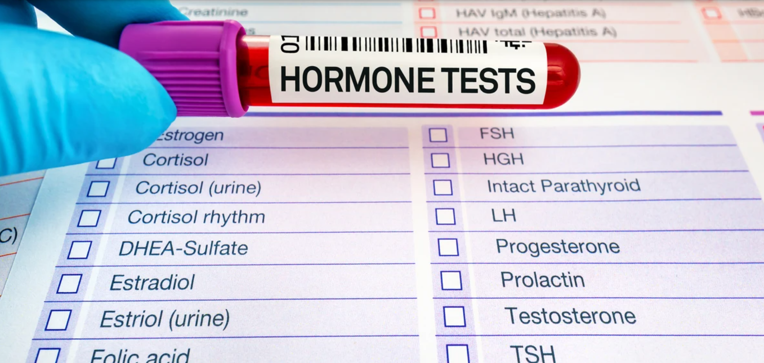 tubo de sangre de test de hormonas