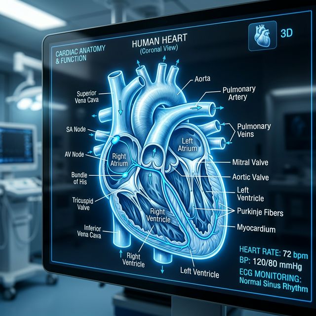 Resultados de un electrocardiograma digital de alta precisión
