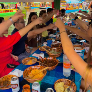 convivencia en xochimilco